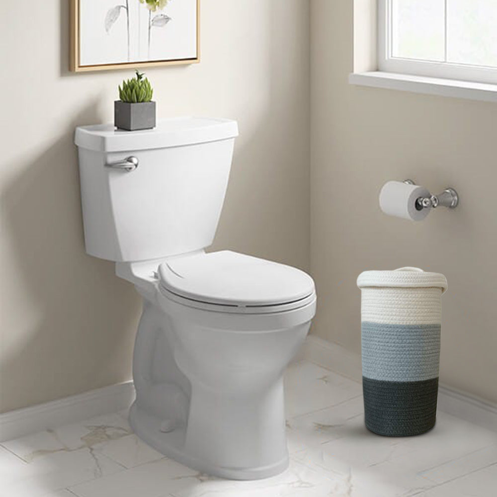 Rosy Brown Toilet Paper Roll Storage Basket