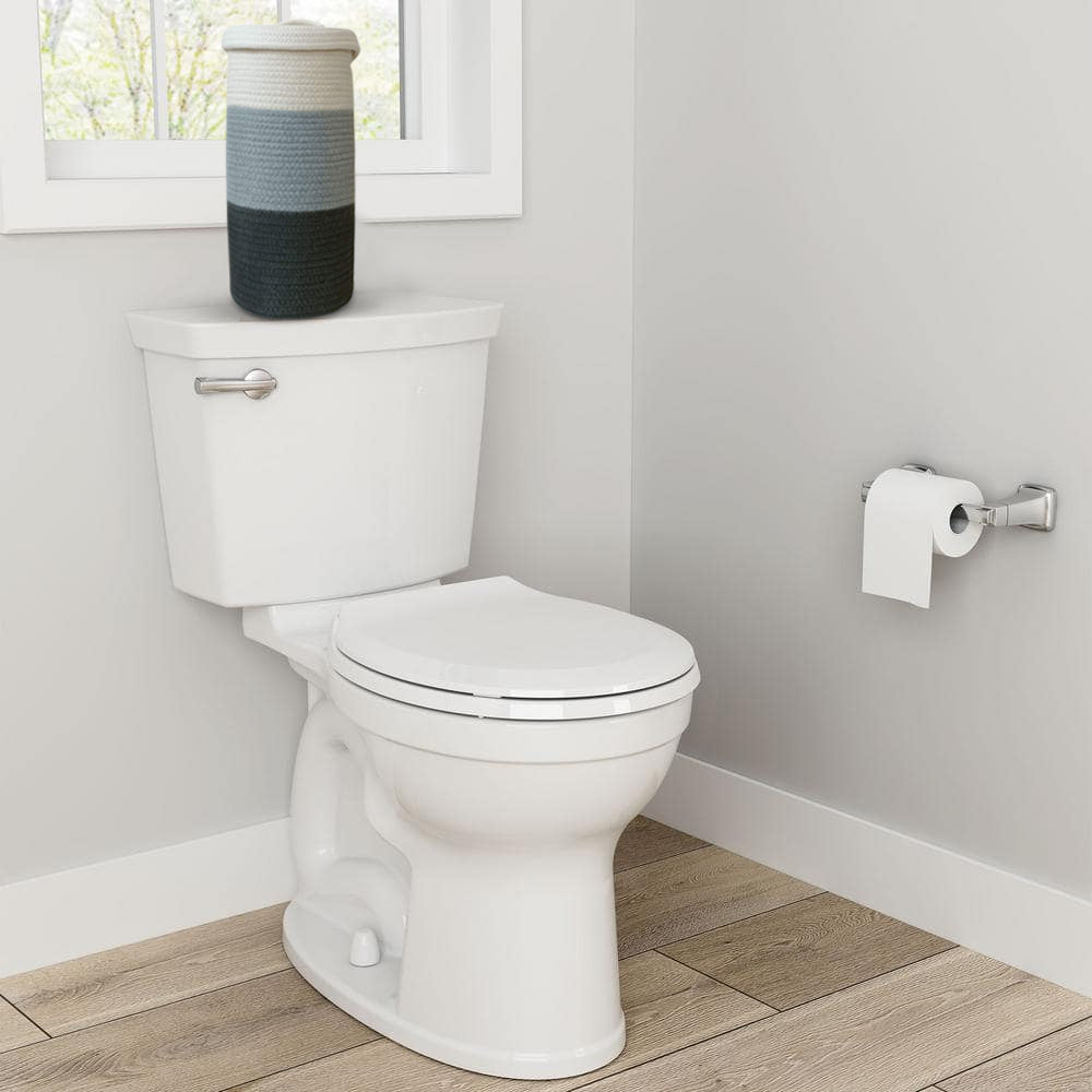 Gray Toilet Paper Roll Storage Basket